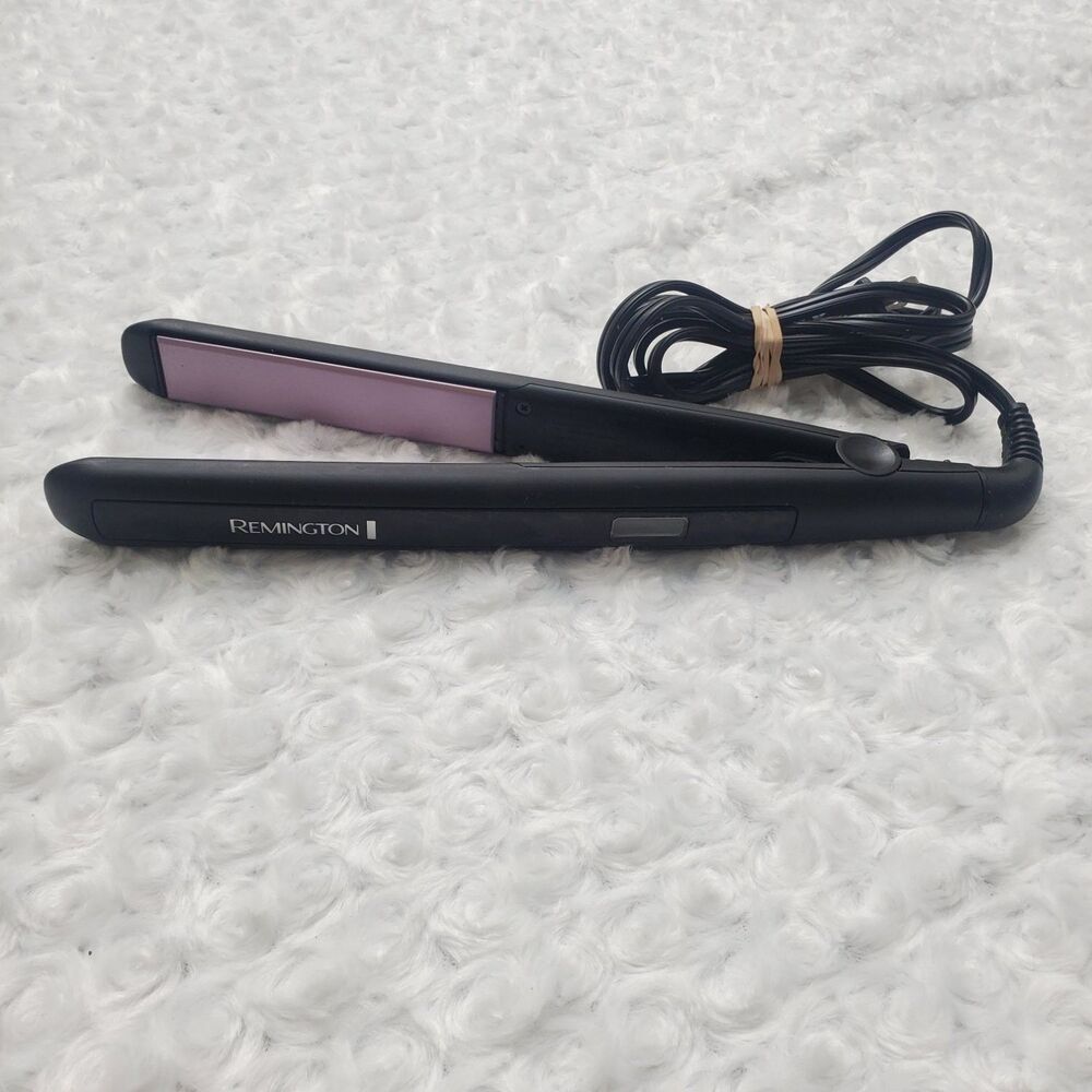 Remington Hair Straightener Flat 1 in Black Ceramic Unisex Digital Display